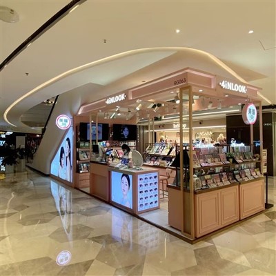Ulgurji zargarlik buyumlari ko'rgazmasi shkafi Mall kioski