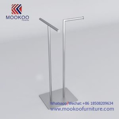 H & M do'konlari uchun zanglamaydigan po'latdan tikilgan vertikal va lateral hangarlar