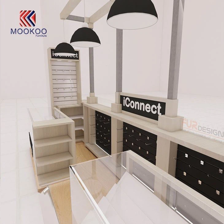 Phone Kiosk Showcase Design