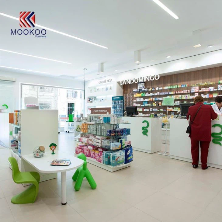 Customized Drug Store Interior Design