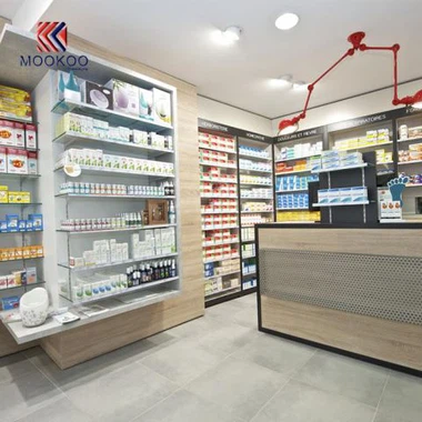 Chakana Farmacia do'konining ichki dizayni
