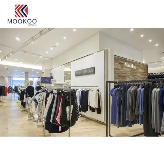Wall Mounted Clothing Display Rack