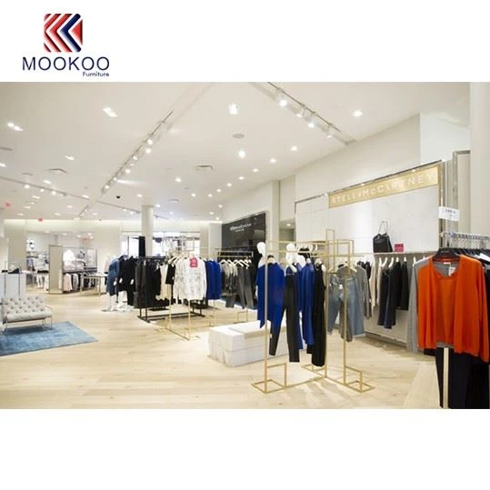 Wall Mounted Clothing Display Rack