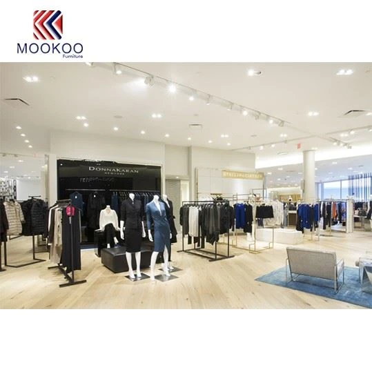 Wall Mounted Clothing Display Rack