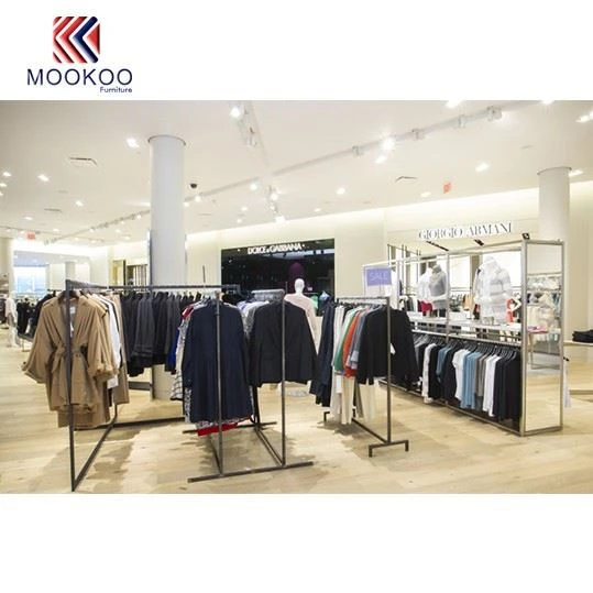 Wall Mounted Clothing Display Rack